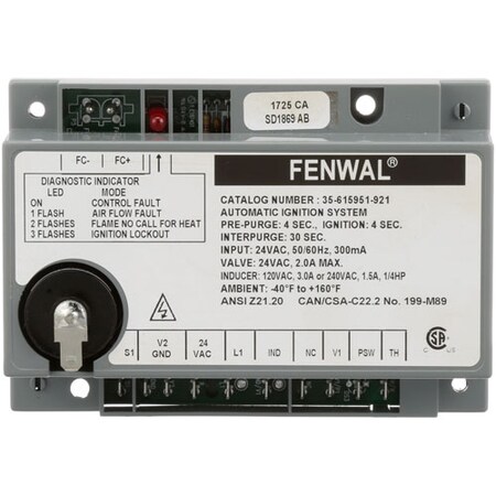 Blodgett Ignition Control For - Part# Bl54388 BL54388